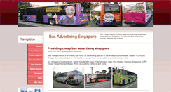 Desktop Screenshot of busadvertisingsingapore.com