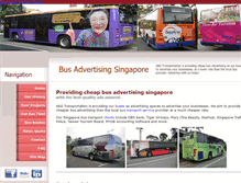 Tablet Screenshot of busadvertisingsingapore.com